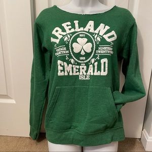 Irish Connexxion Green Emerald Isle Dublin Sweatshirt